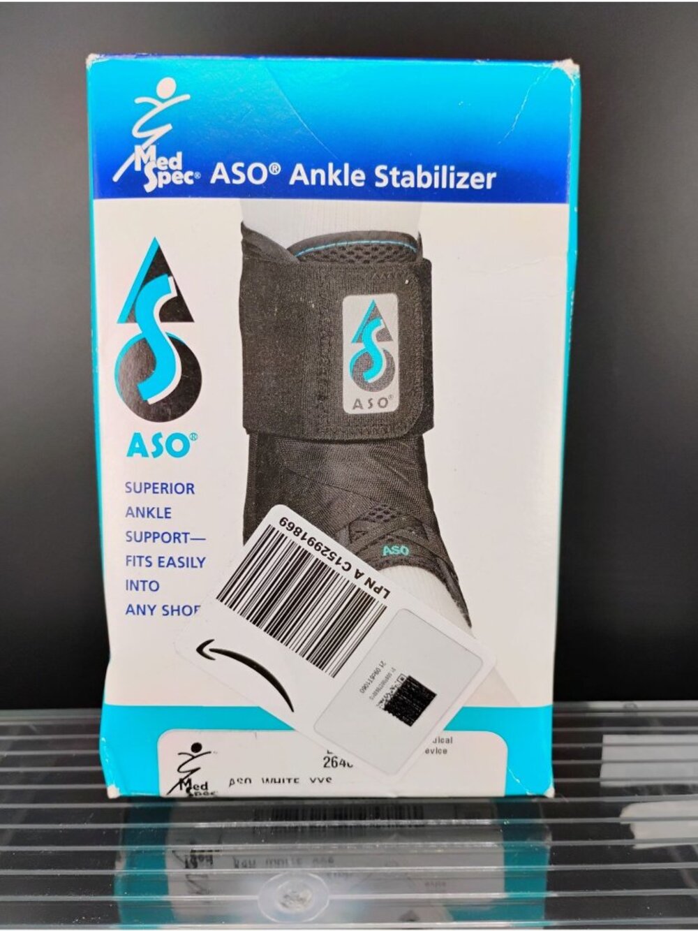 Med Spec ASO Ankle Stabilizer Orthosis Support Brace